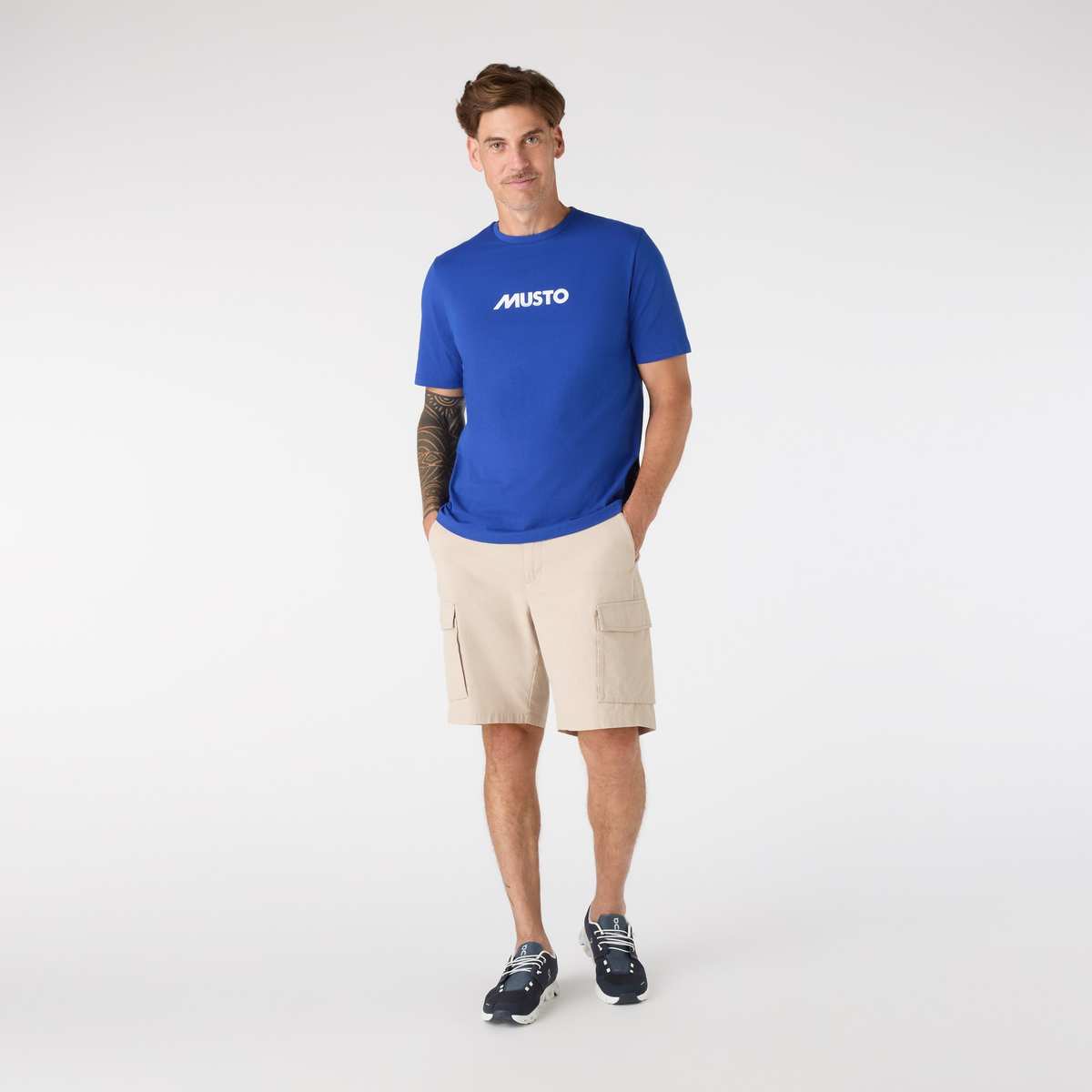 MUSTO M CLASSIC SS TEE T-SHIRT
