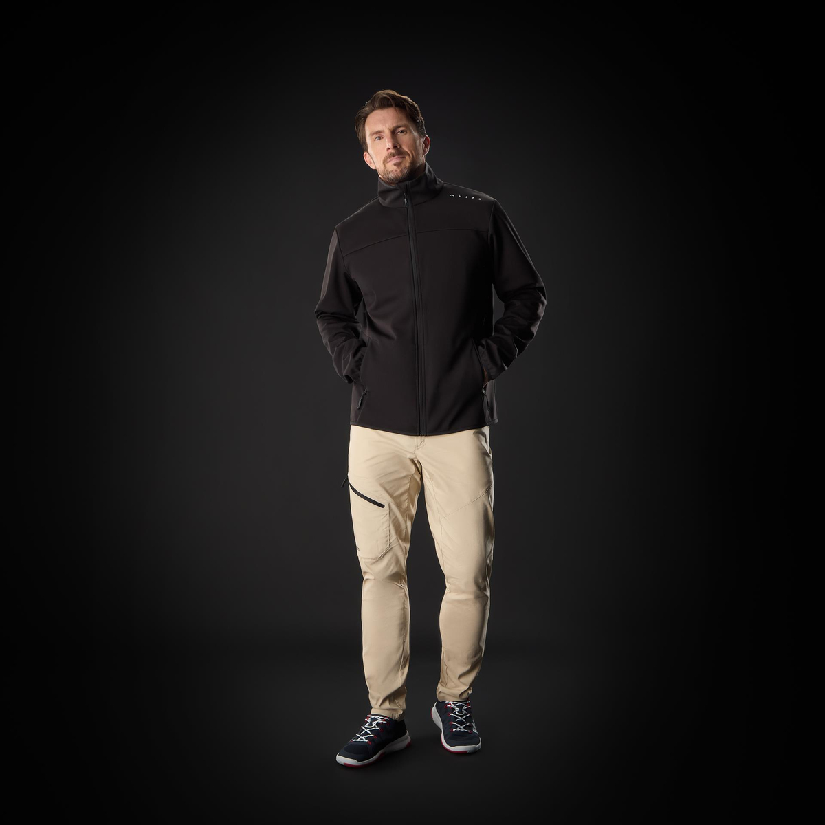 MUSTO M EVO CREW SOFTSHELL MONT