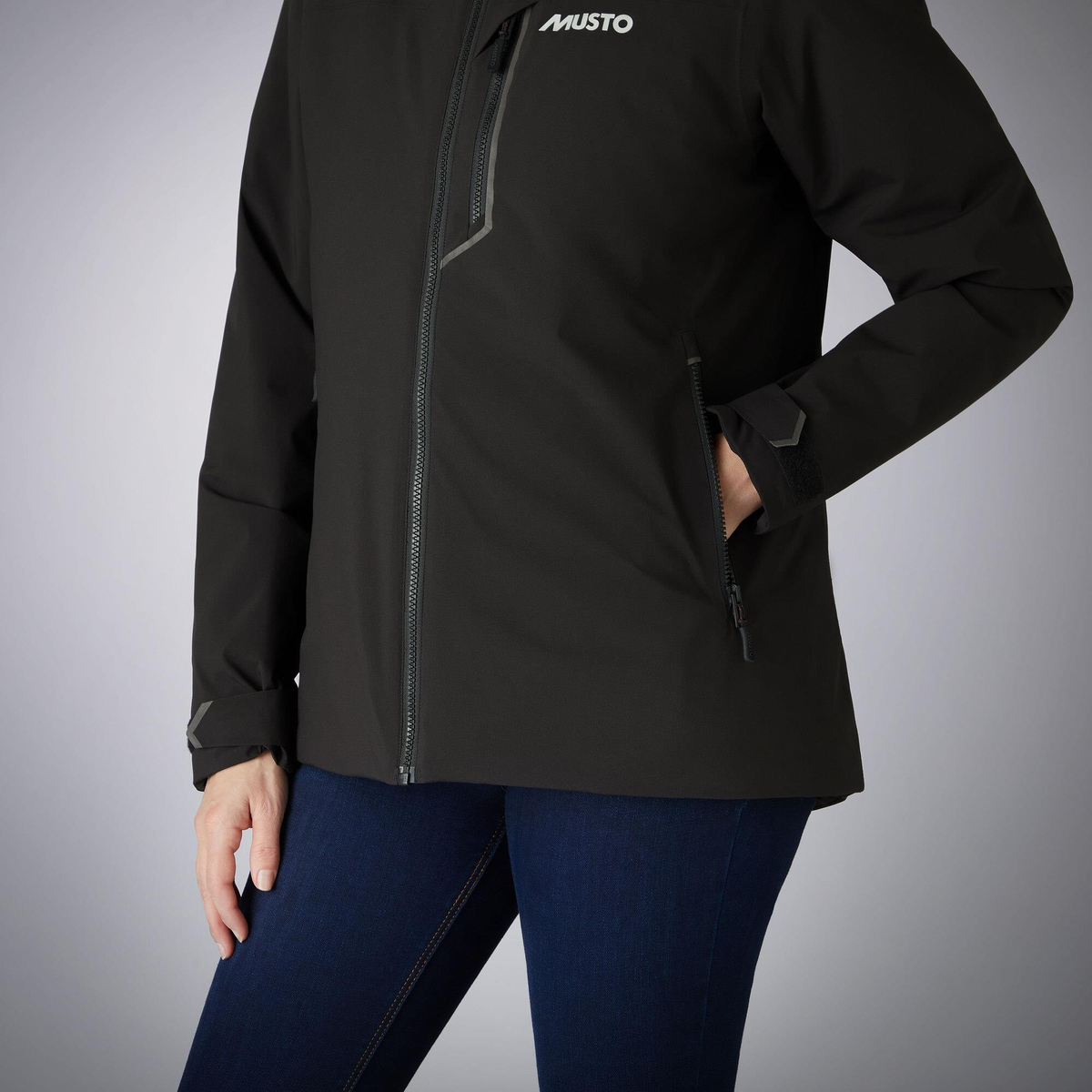 MUSTO W BR1 PL MIDLAYER KADIN MONT
