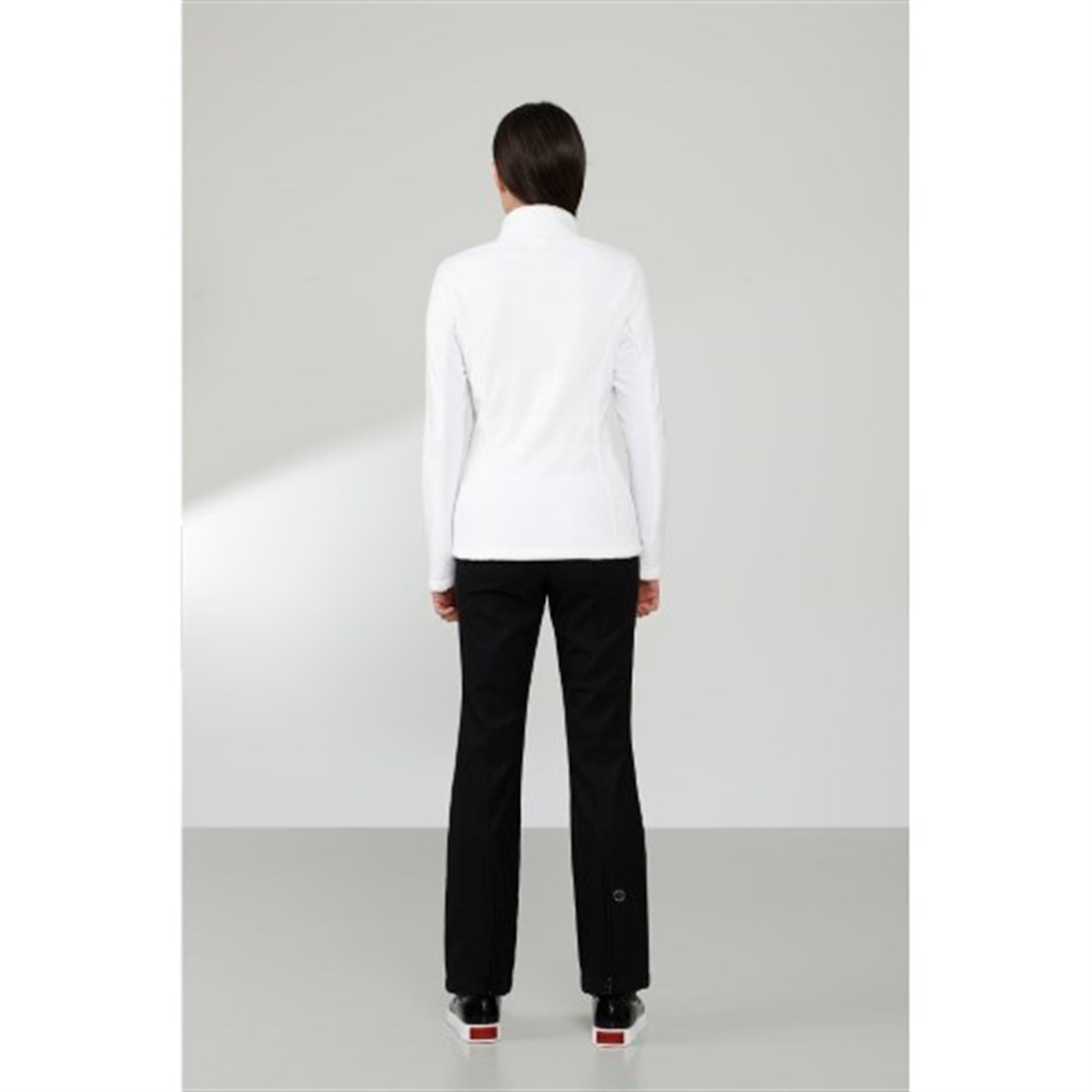 POIVRE BLANC W22-1603-WO LONG PILE FLEECE JACKET