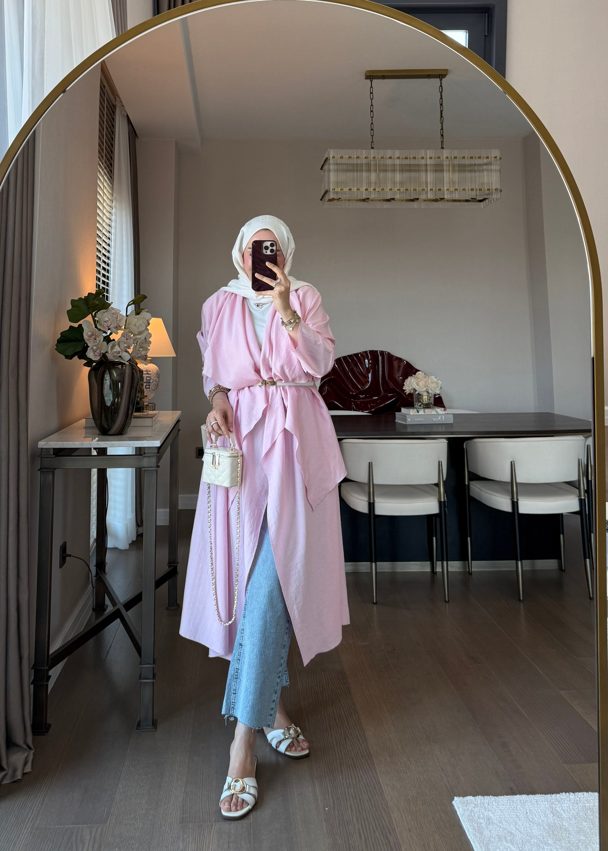 Modal Keten Kap Pembe