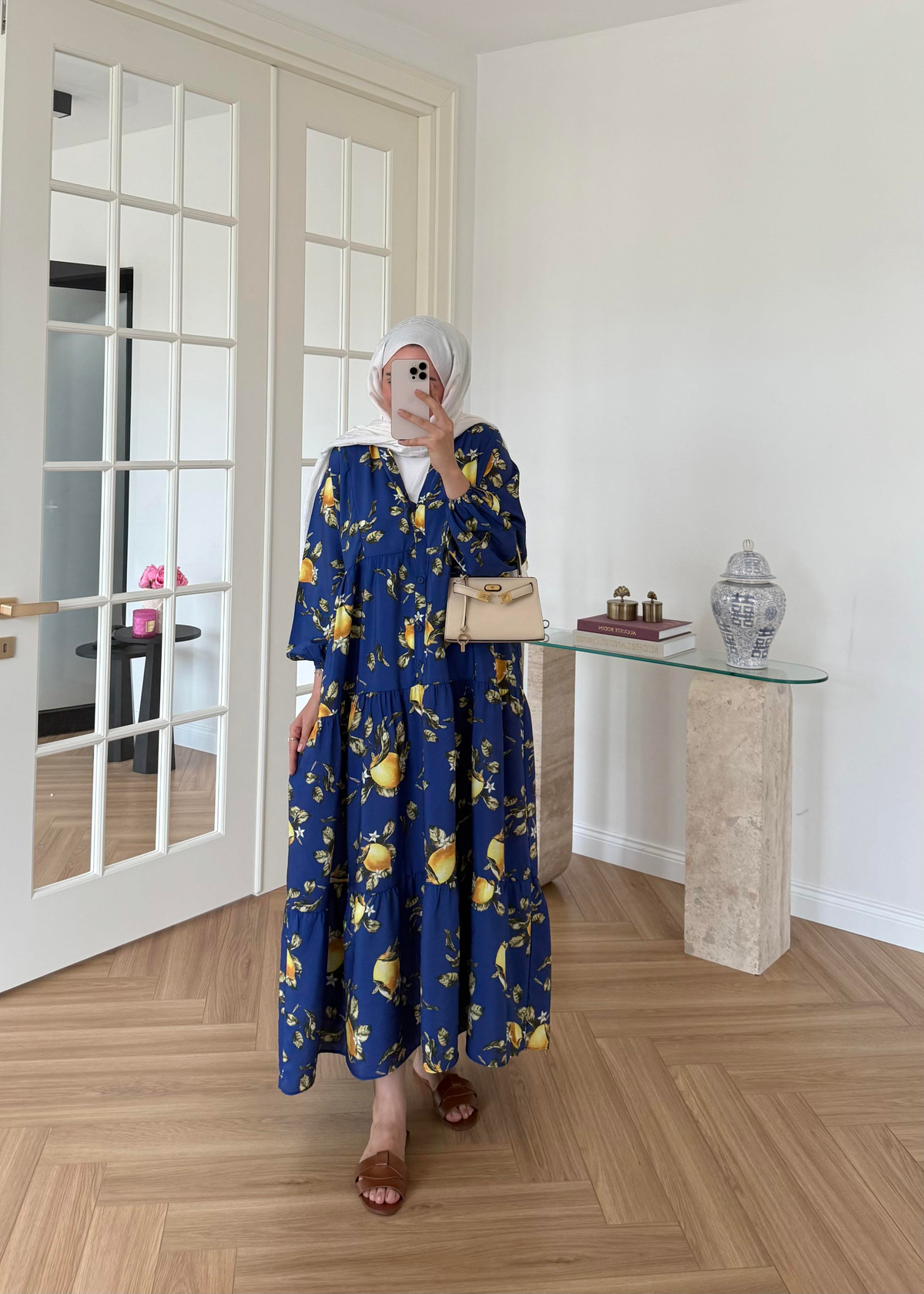 Limon Bahçesi Mango Elbise