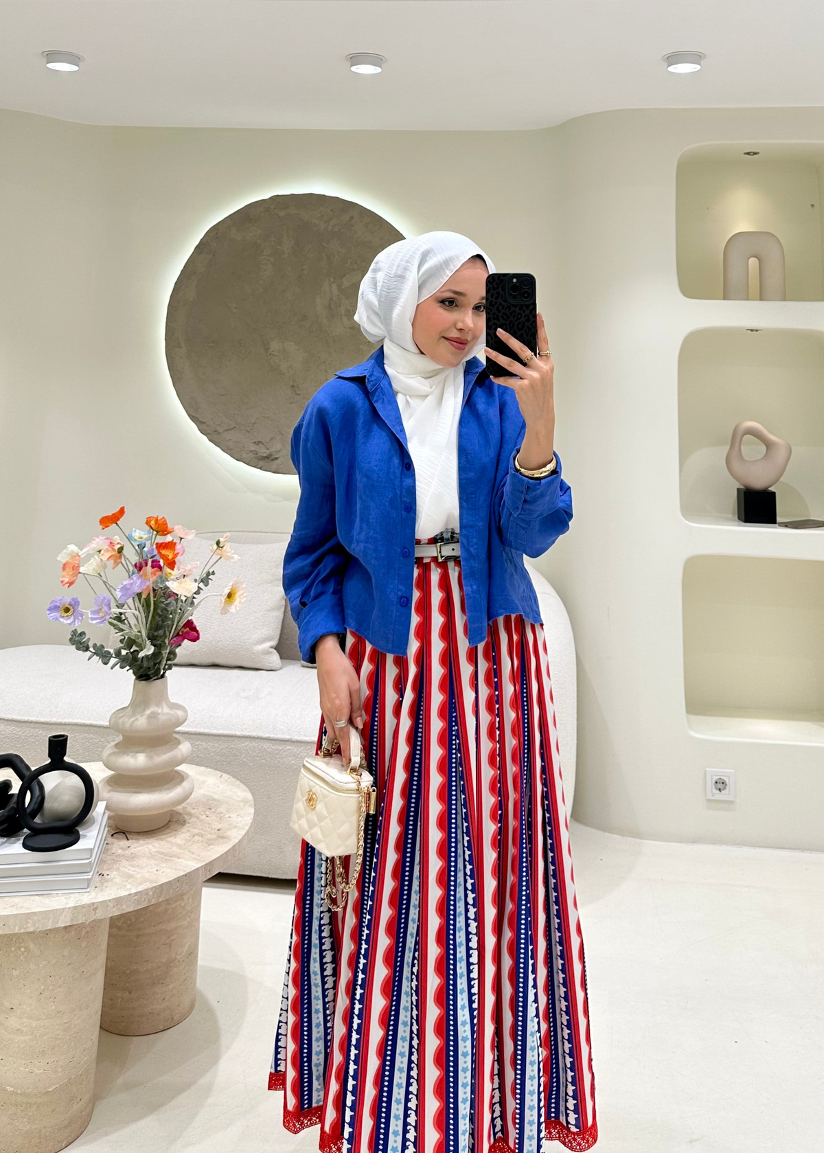 Melina Desenli Etek 