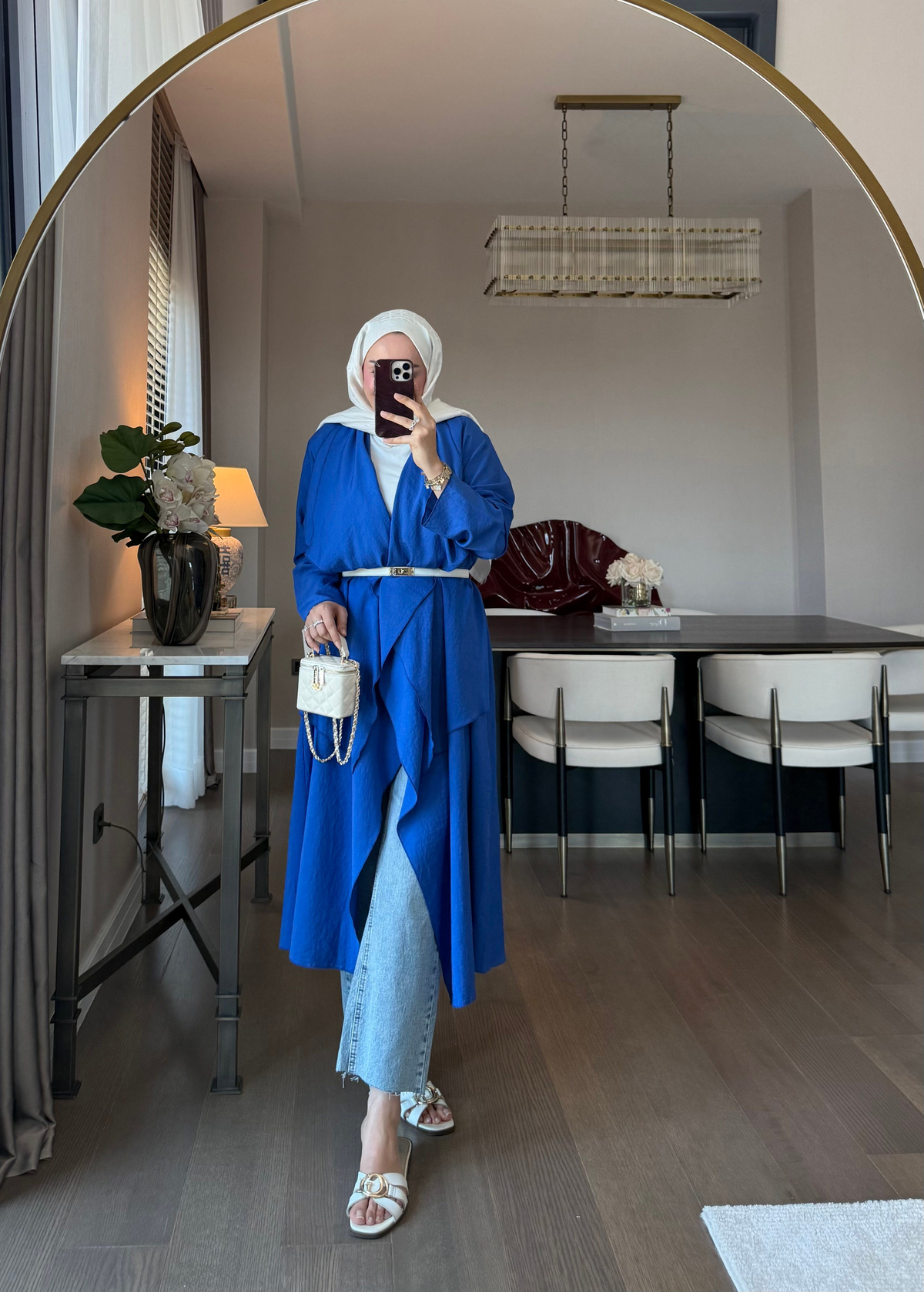 Modal Keten Kap Saks Mavisi