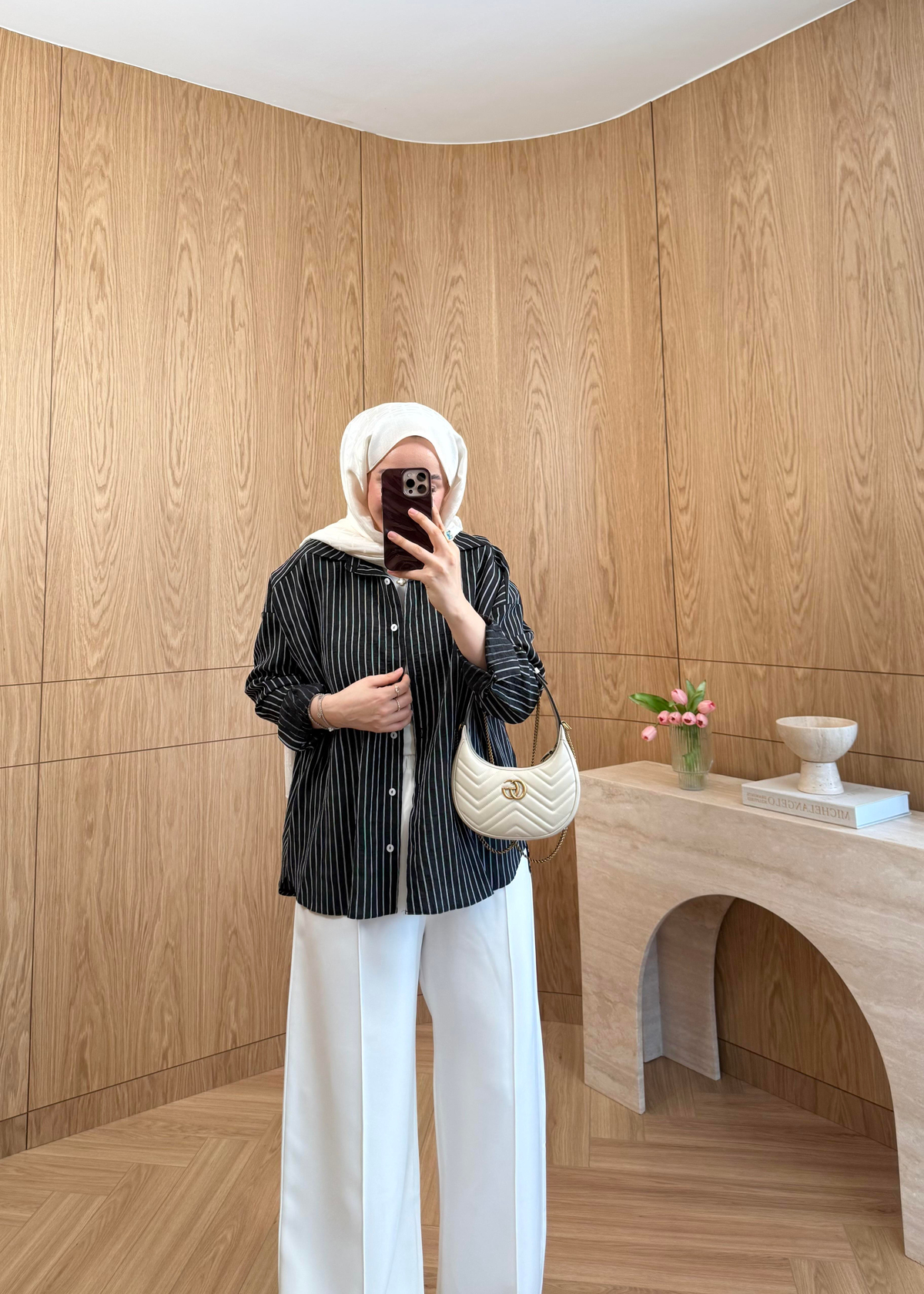 Nora Modal Oversize Gömlek Siyah