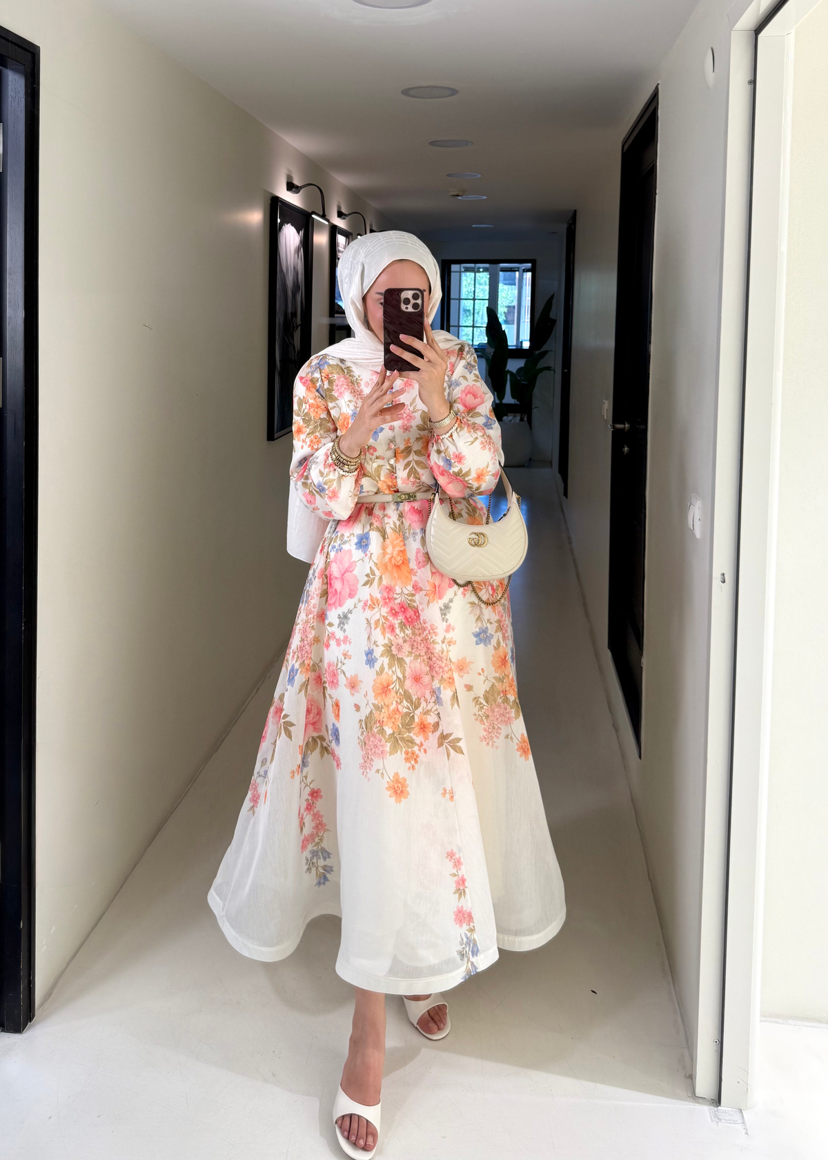 Solene Elbise Pembe