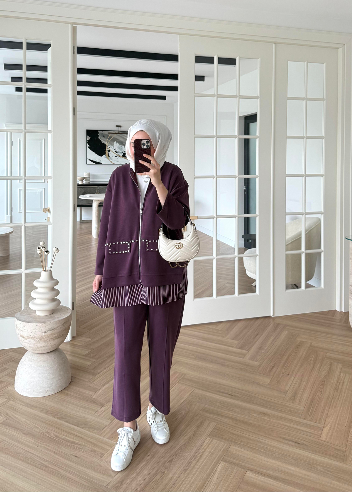 Aden Oysh Takım Mürdüm