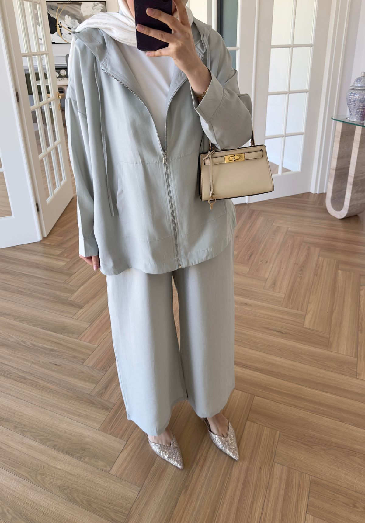 Alvin Fermuarlı Tensel Takım Suyeşili