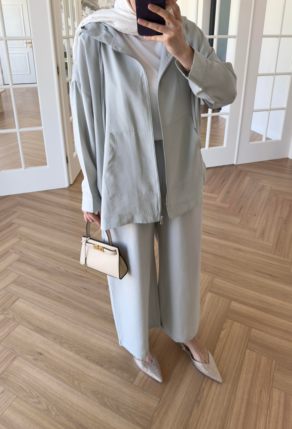 Alvin Fermuarlı Tensel Takım Suyeşili