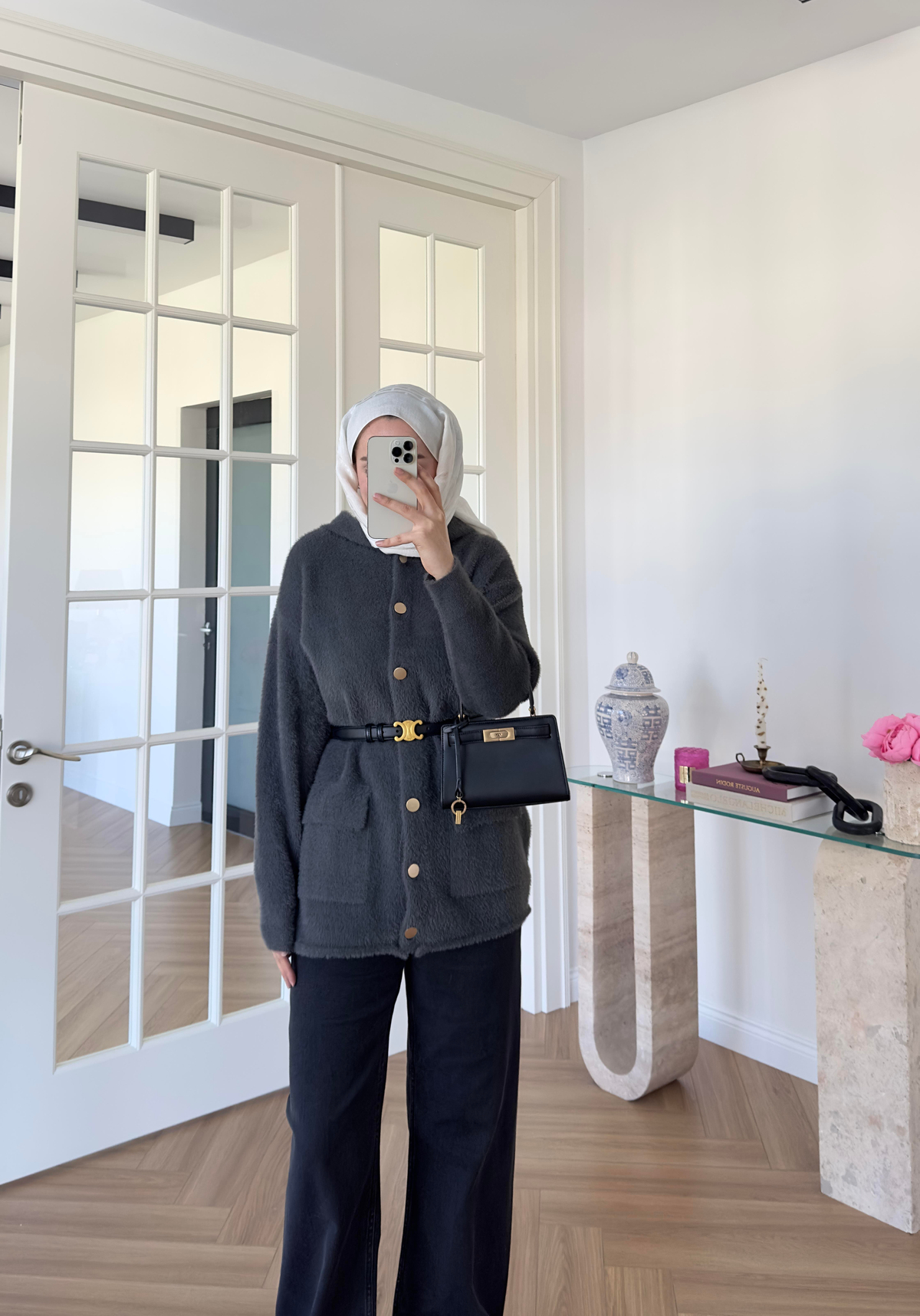 Angora Hırka Antrasit