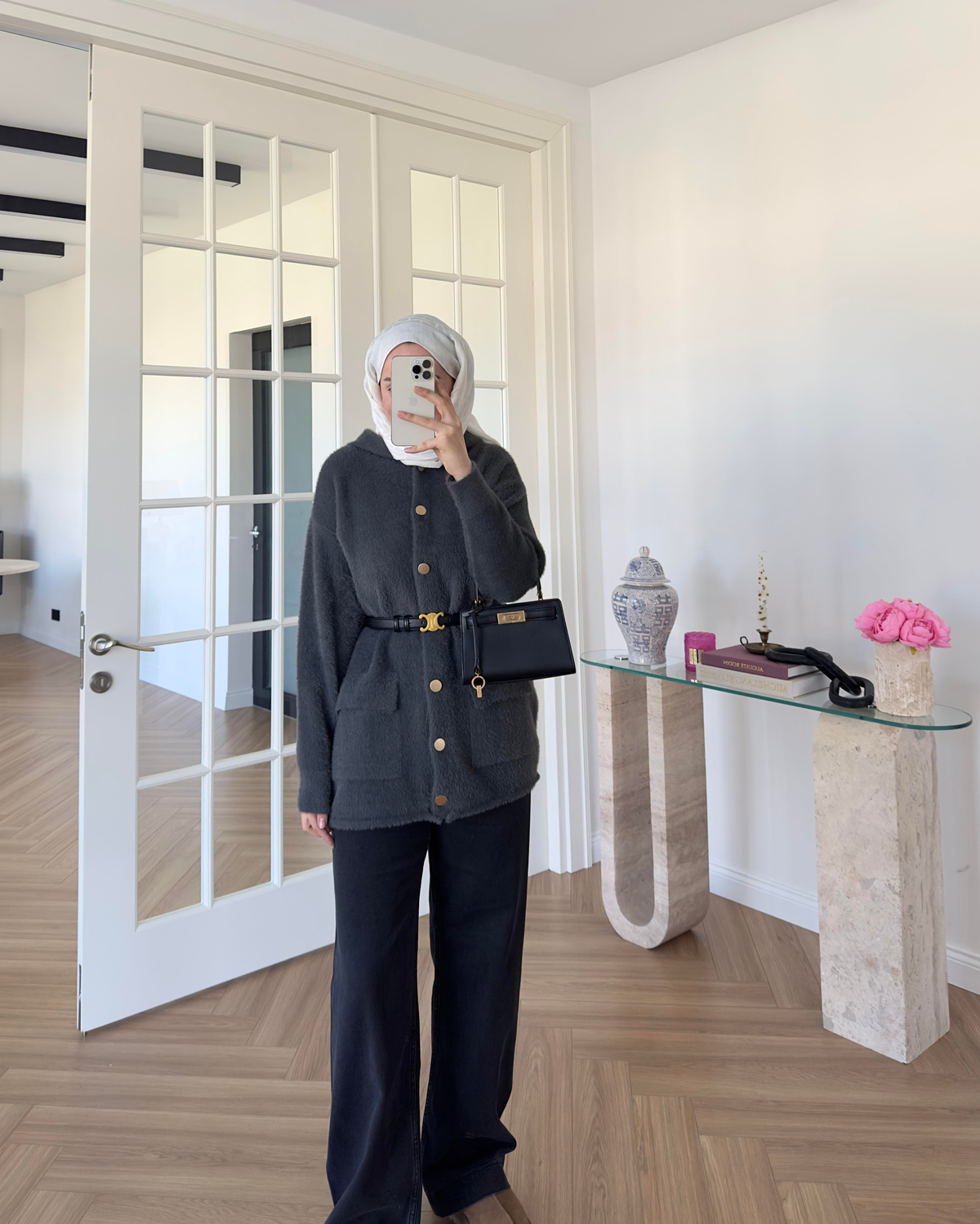 Angora Hırka Antrasit