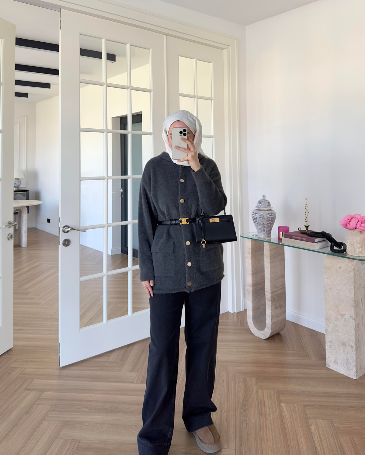 Angora Hırka Antrasit