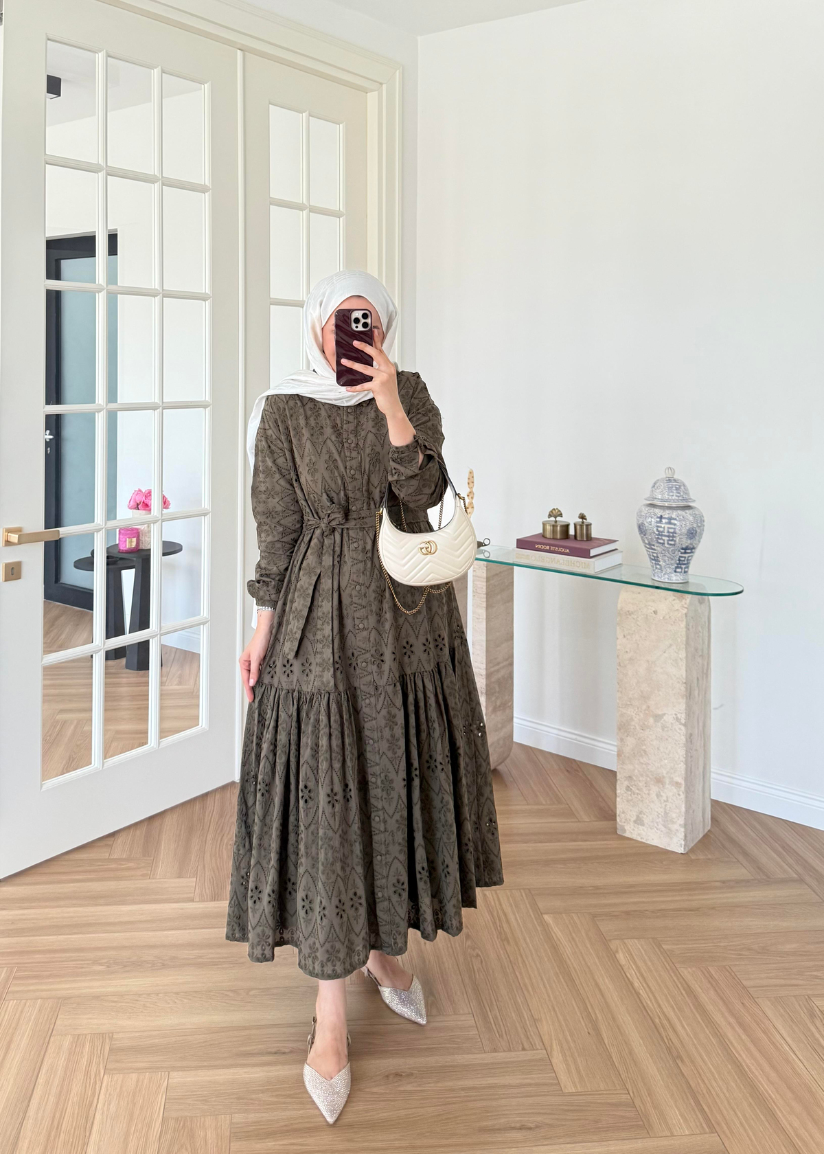 Bera Fisto Elbise Haki