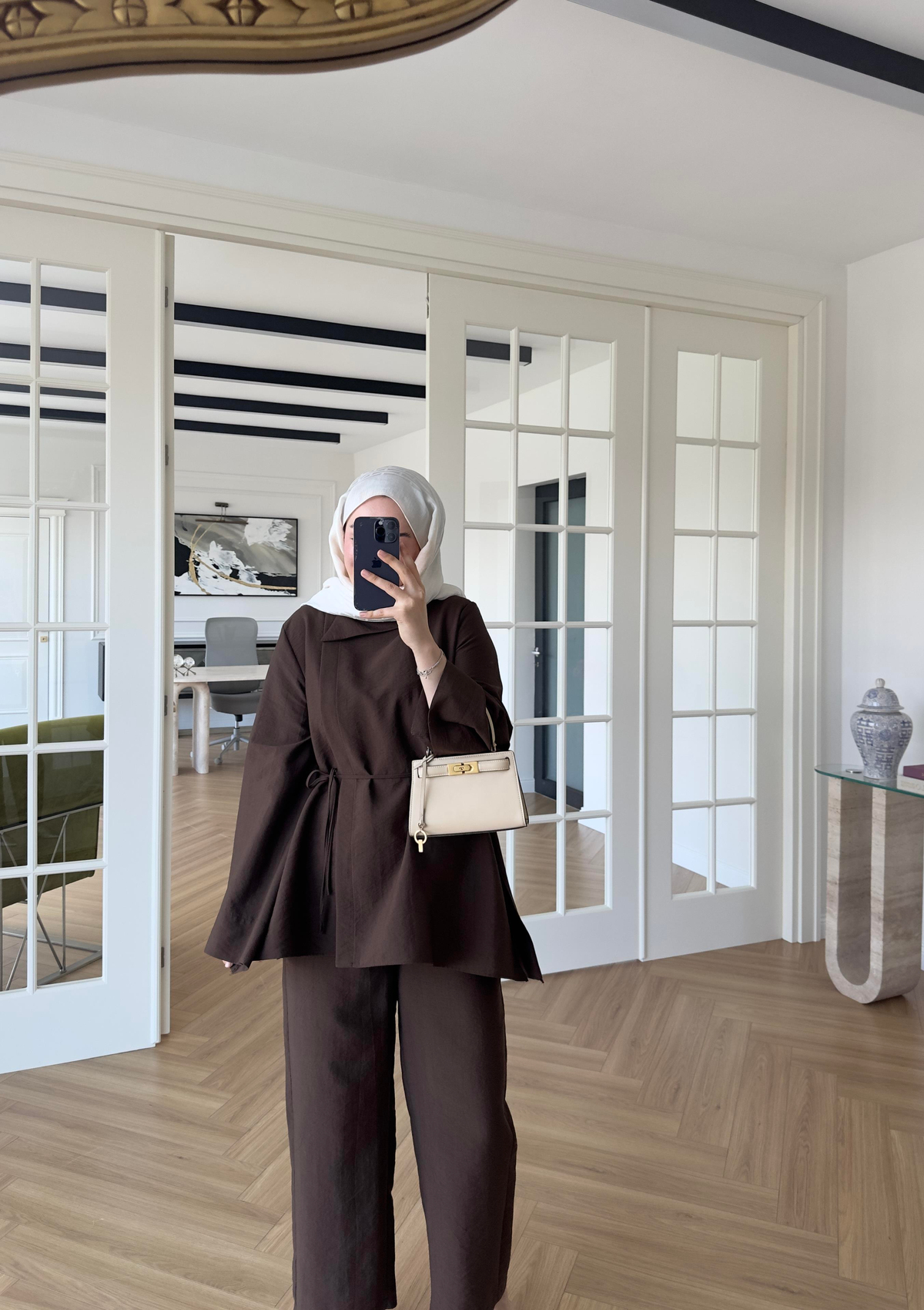 Dora Cupra Takım Kahve