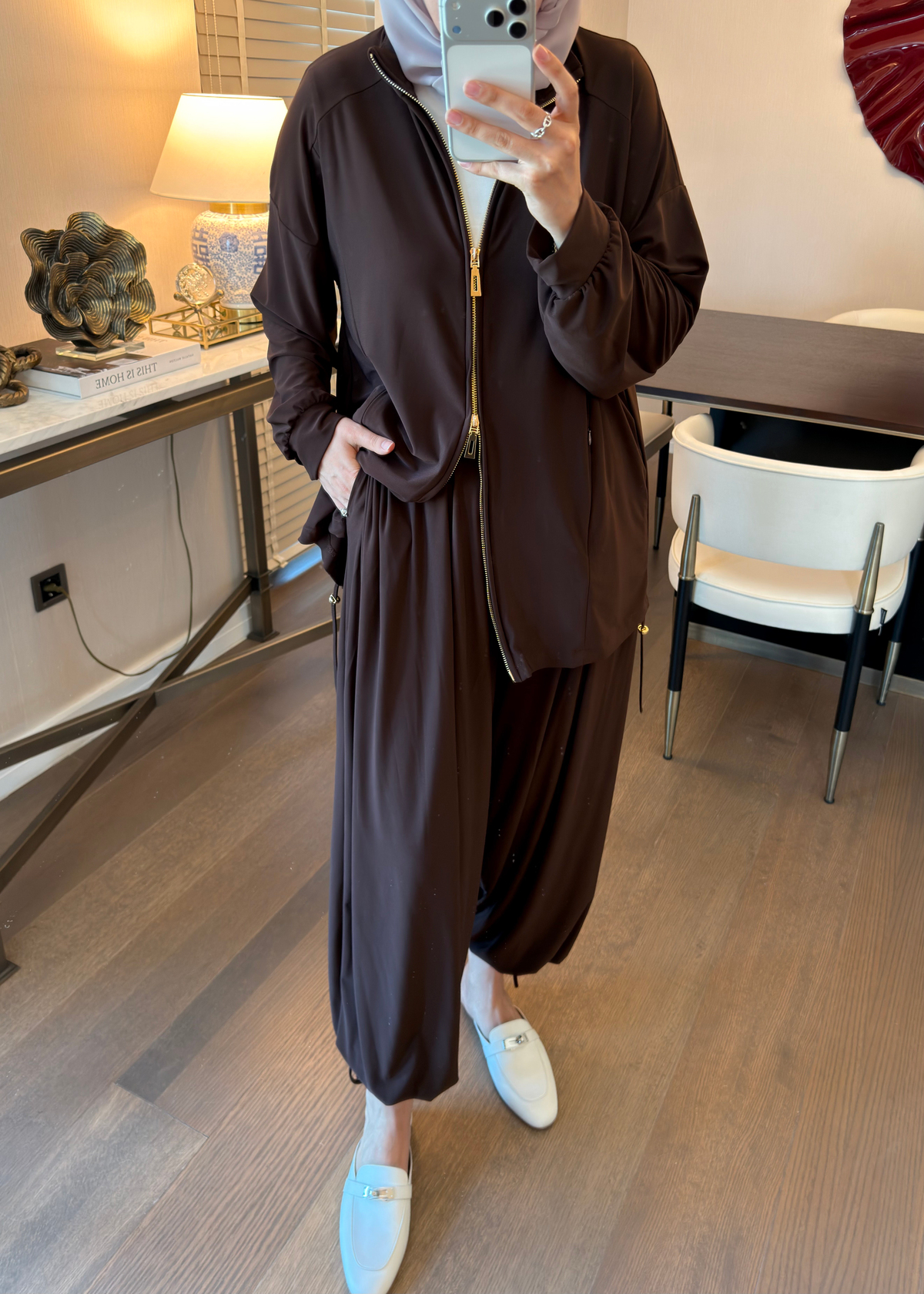 Elite Comfort Takım Kahverengi