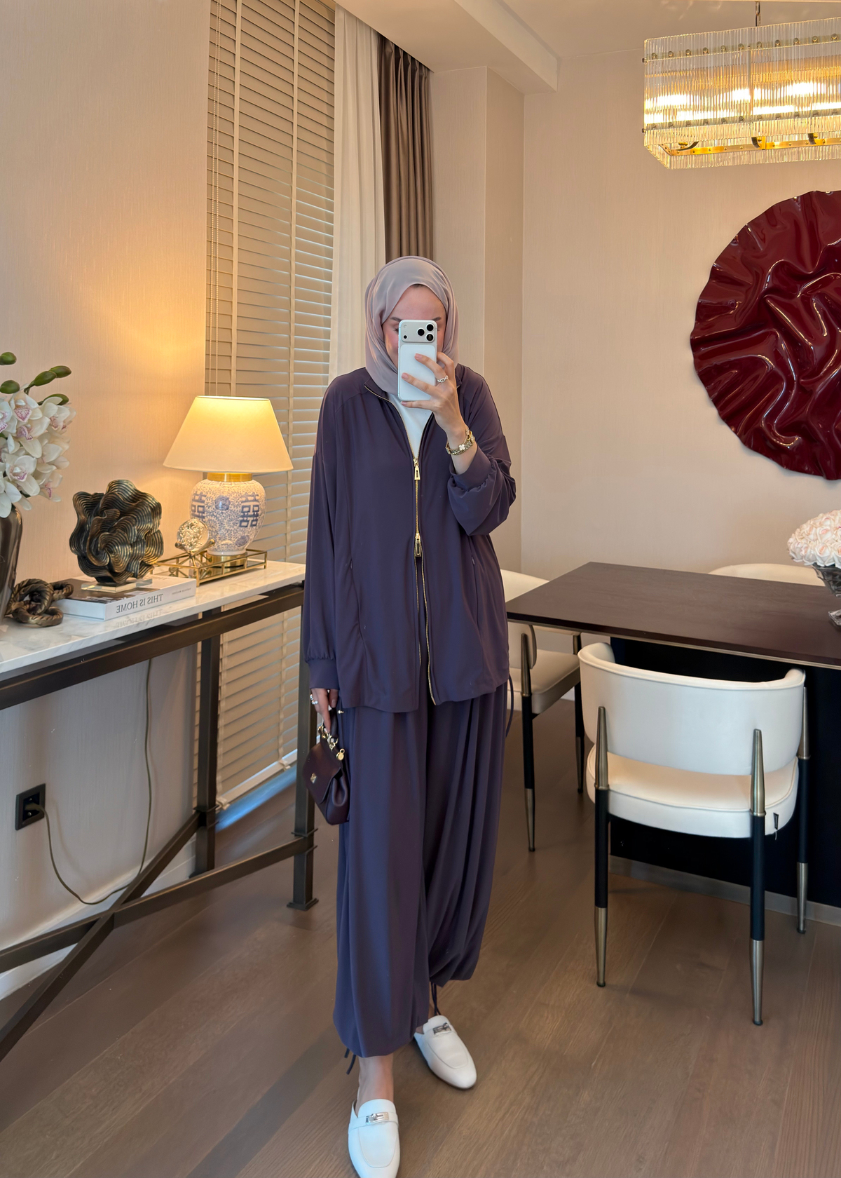 Elite Comfort Takım Mürdüm