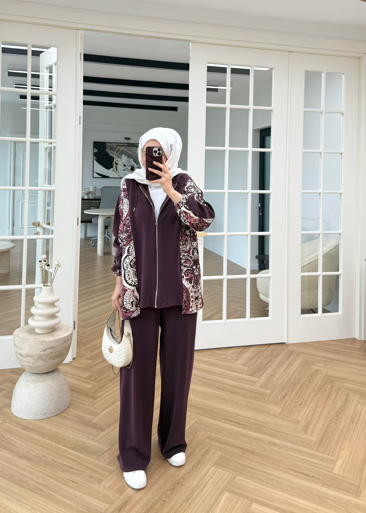 Esla Tensel Oysh Takım Mürdüm