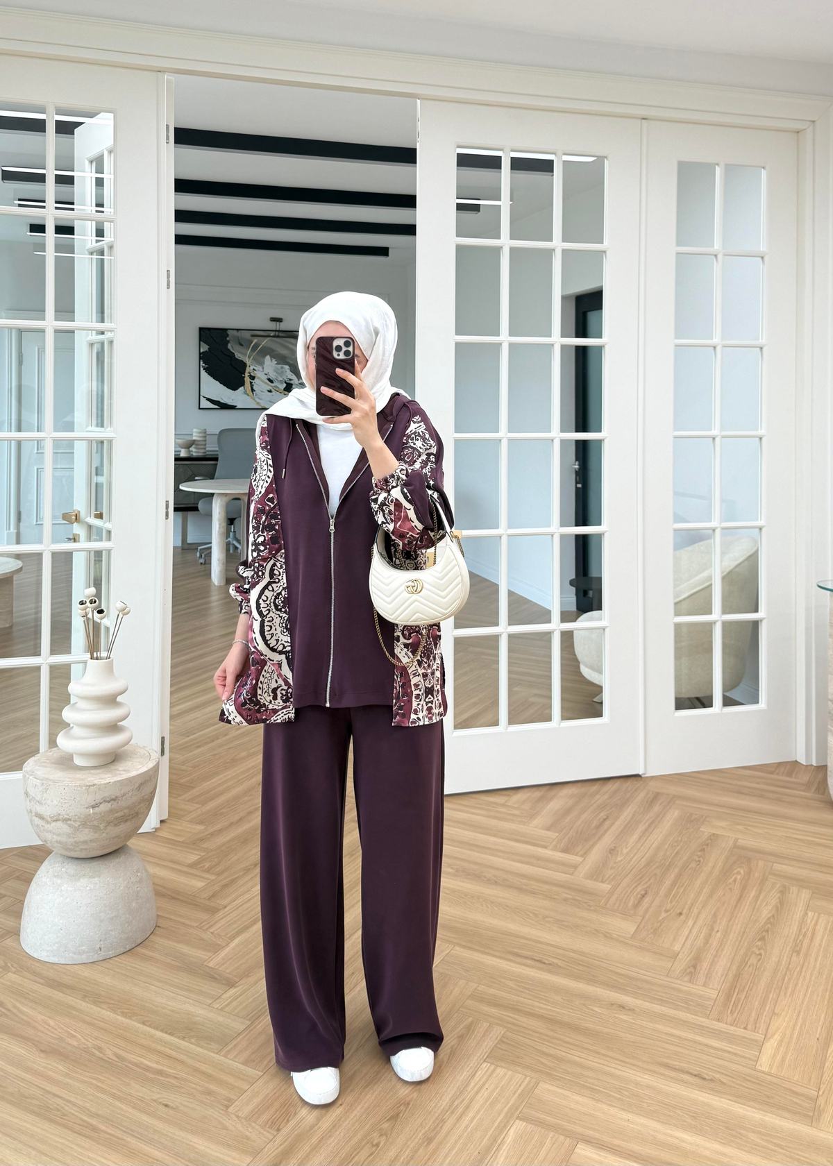 Esla Tensel Oysh Takım Mürdüm