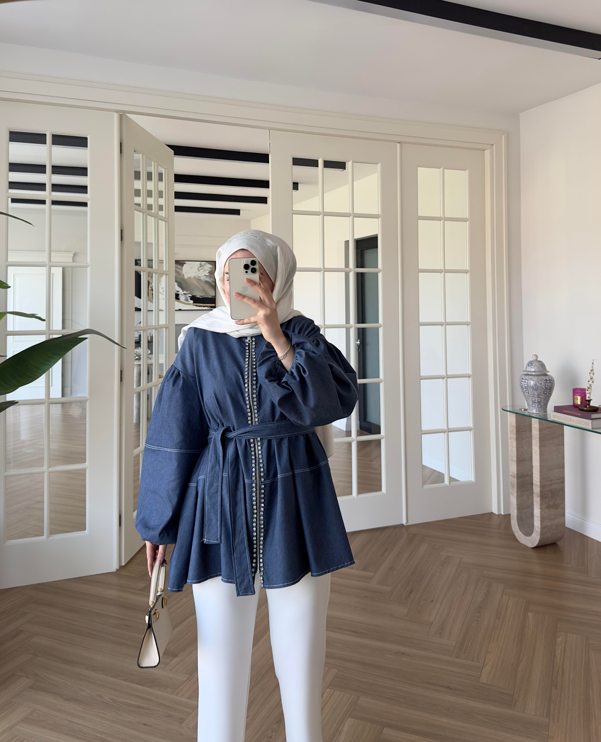 Eva Denim Ceket Kot Mavi