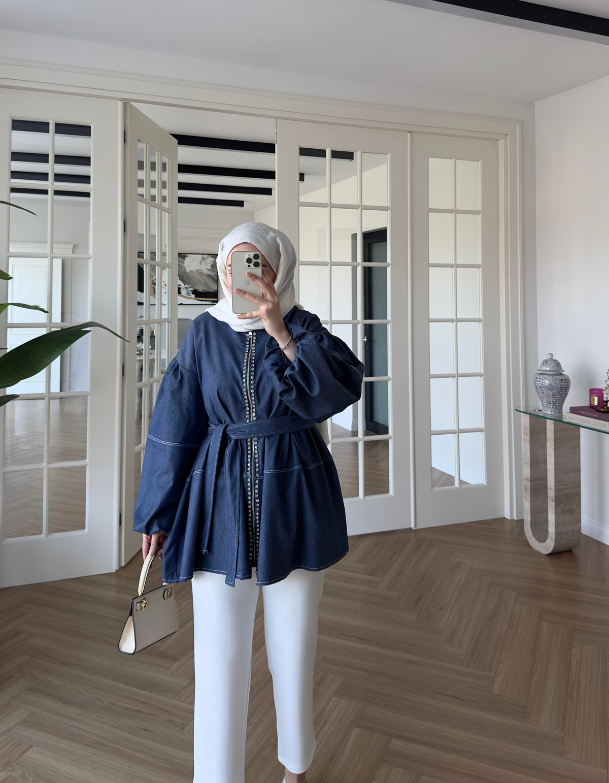 Eva Denim Ceket Kot Mavi