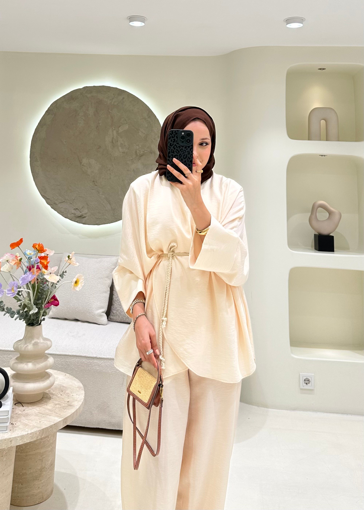 Feray Pantolon Takım Sarı