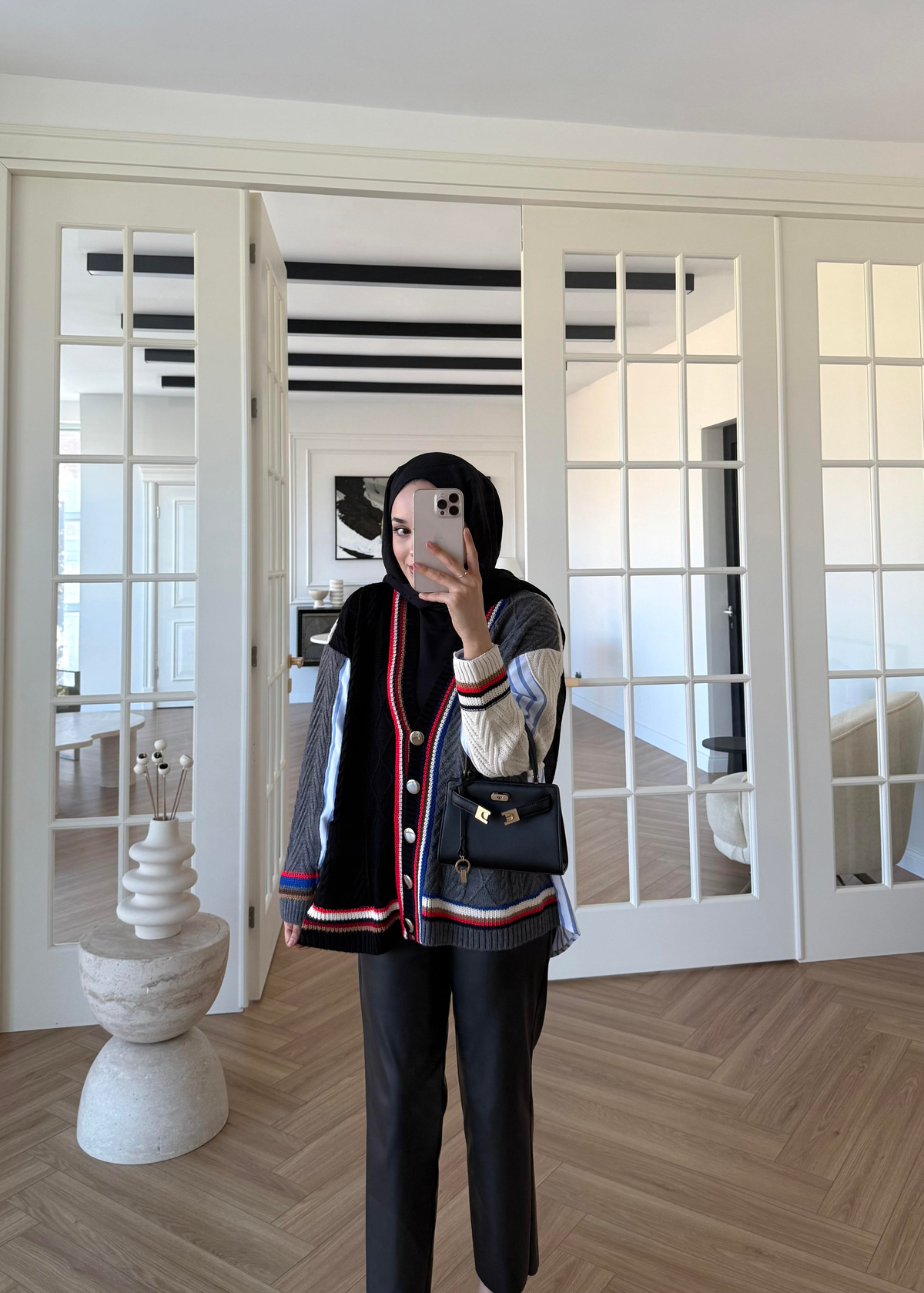 Gömlek Kolej Hırka Bordo Lacivert