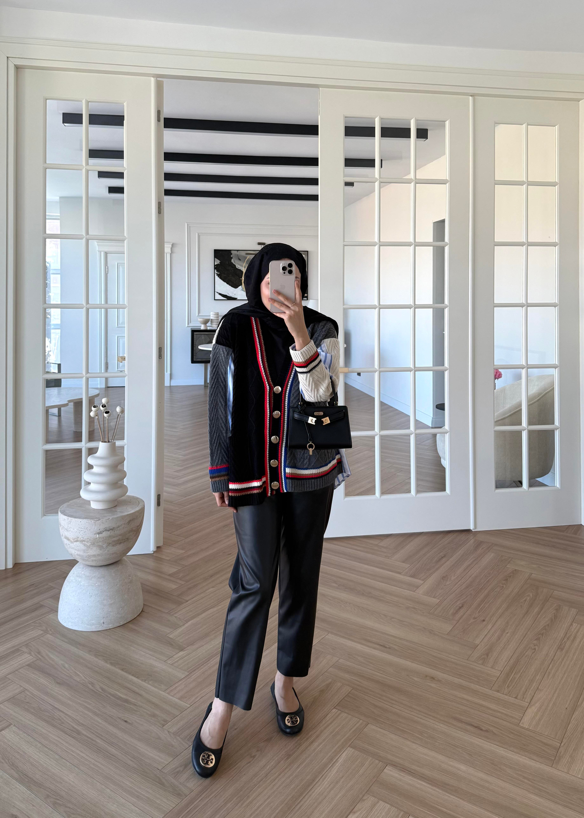 Gömlek Kolej Hırka Bordo Lacivert