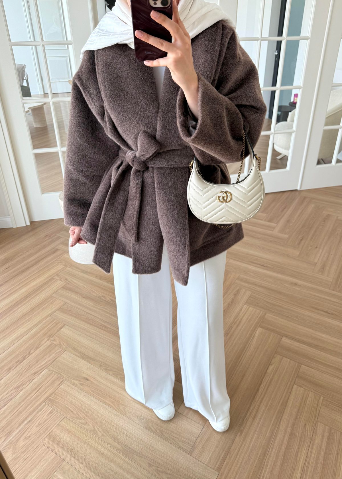 Kemerli Kaban Kahverengi