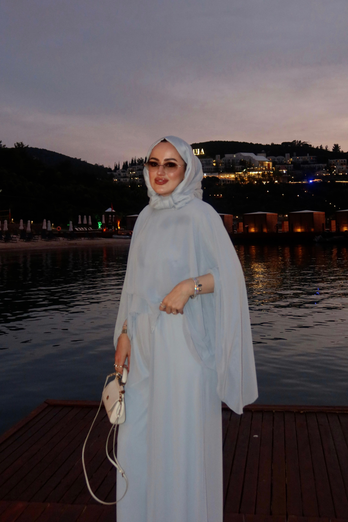 Lavena Şifon Takım Bebe Mavi