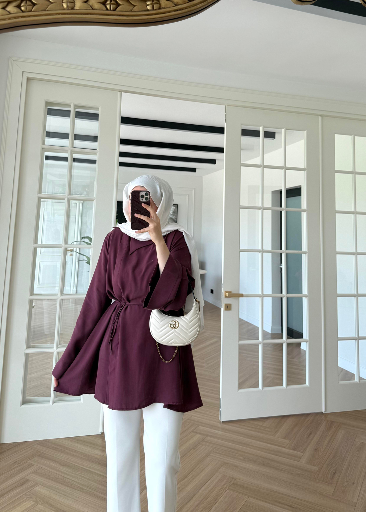 Liara Gömlek Mürdüm