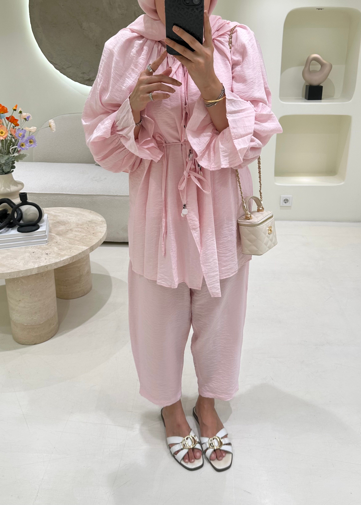 Liva İkili Takım Pembe