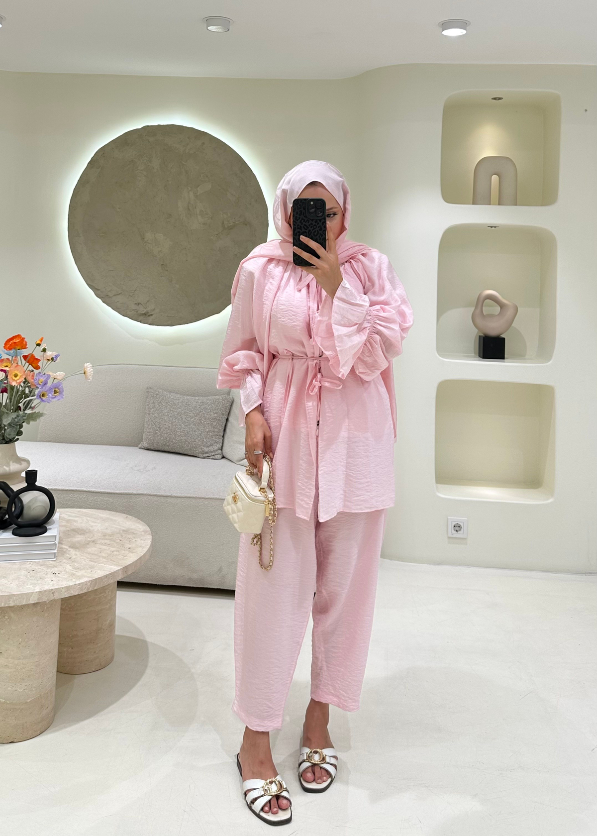 Liva İkili Takım Pembe
