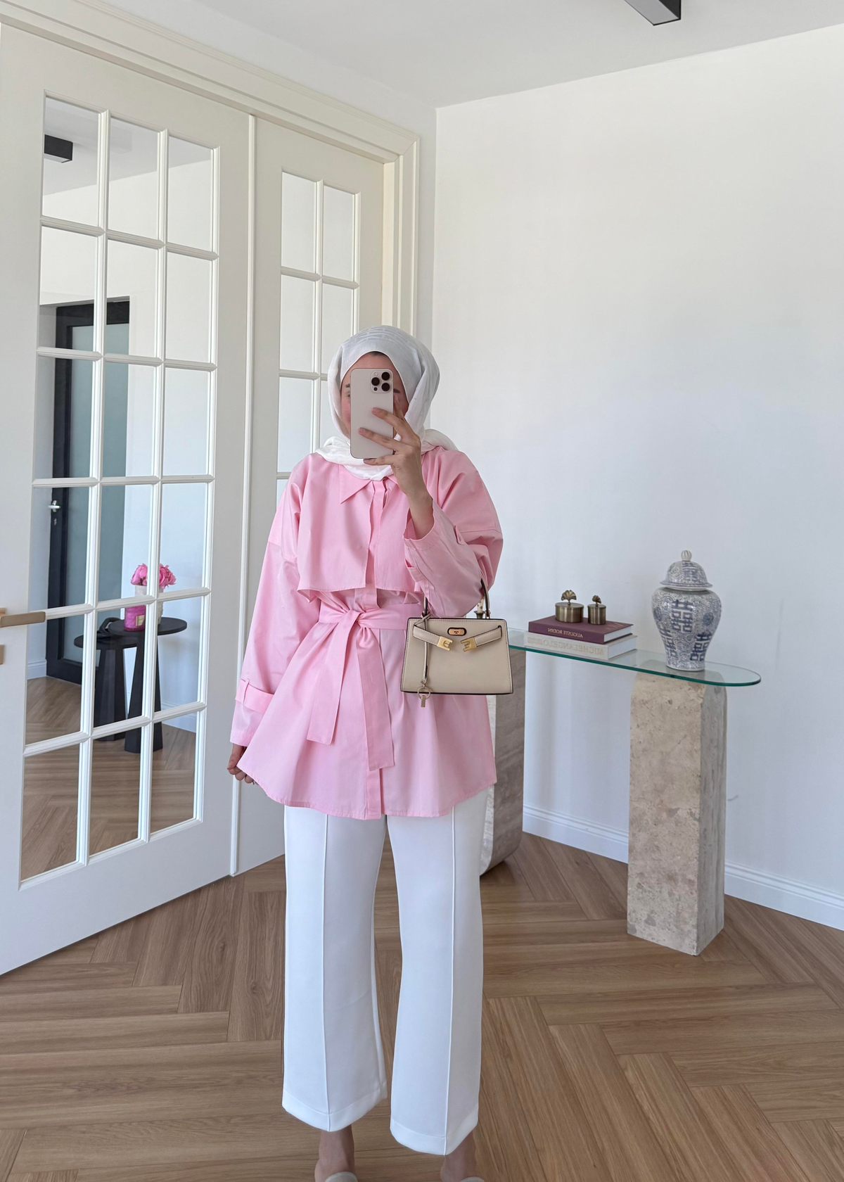 Lotus Gömlek Pembe
