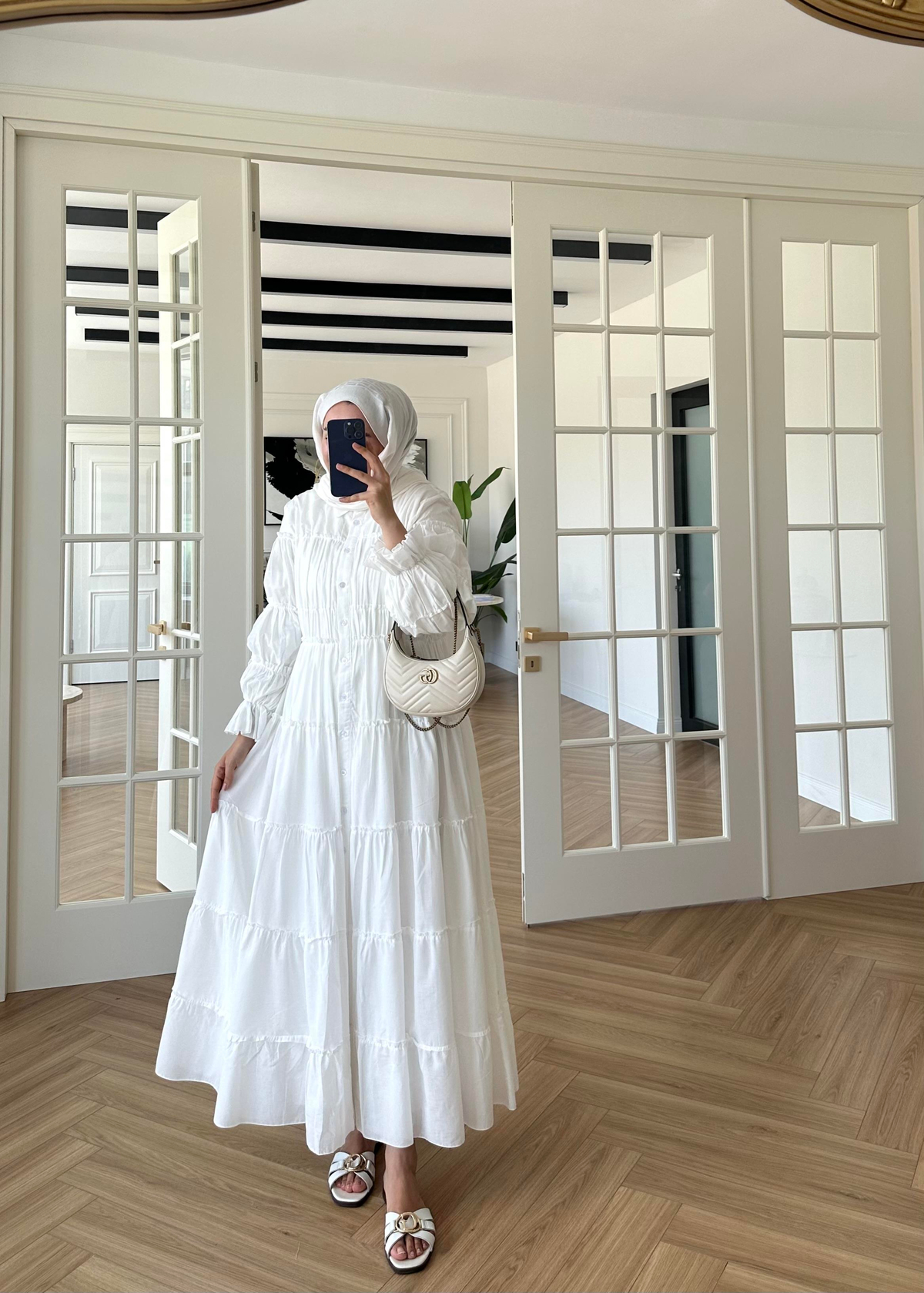 Mayla Elbise Ekru