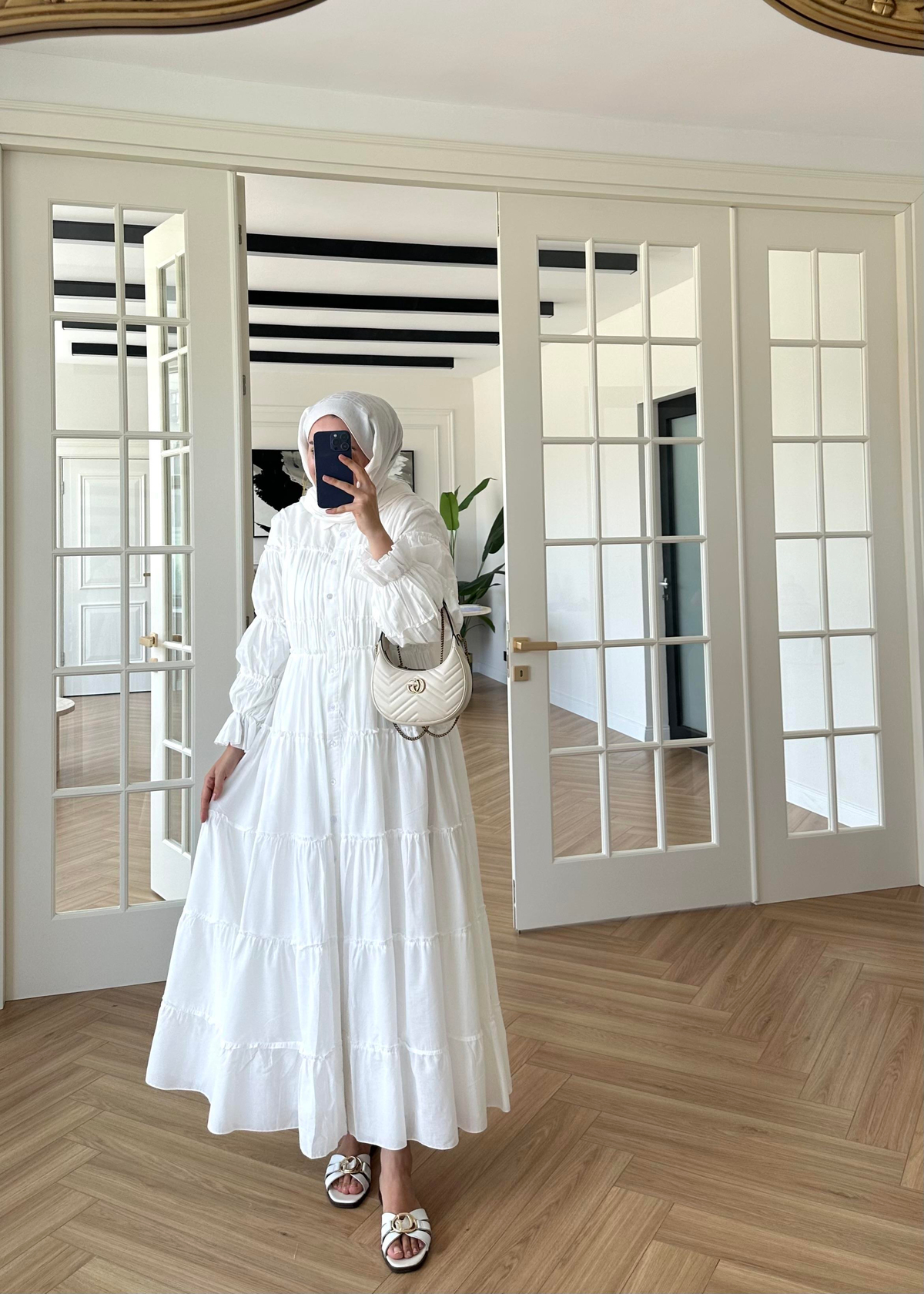 Mayla Elbise Ekru