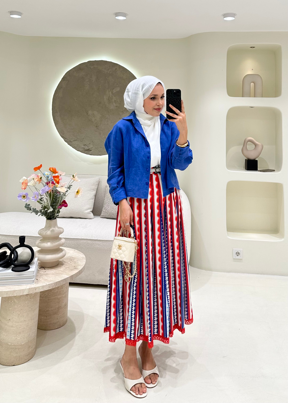 Melina Desenli Etek 