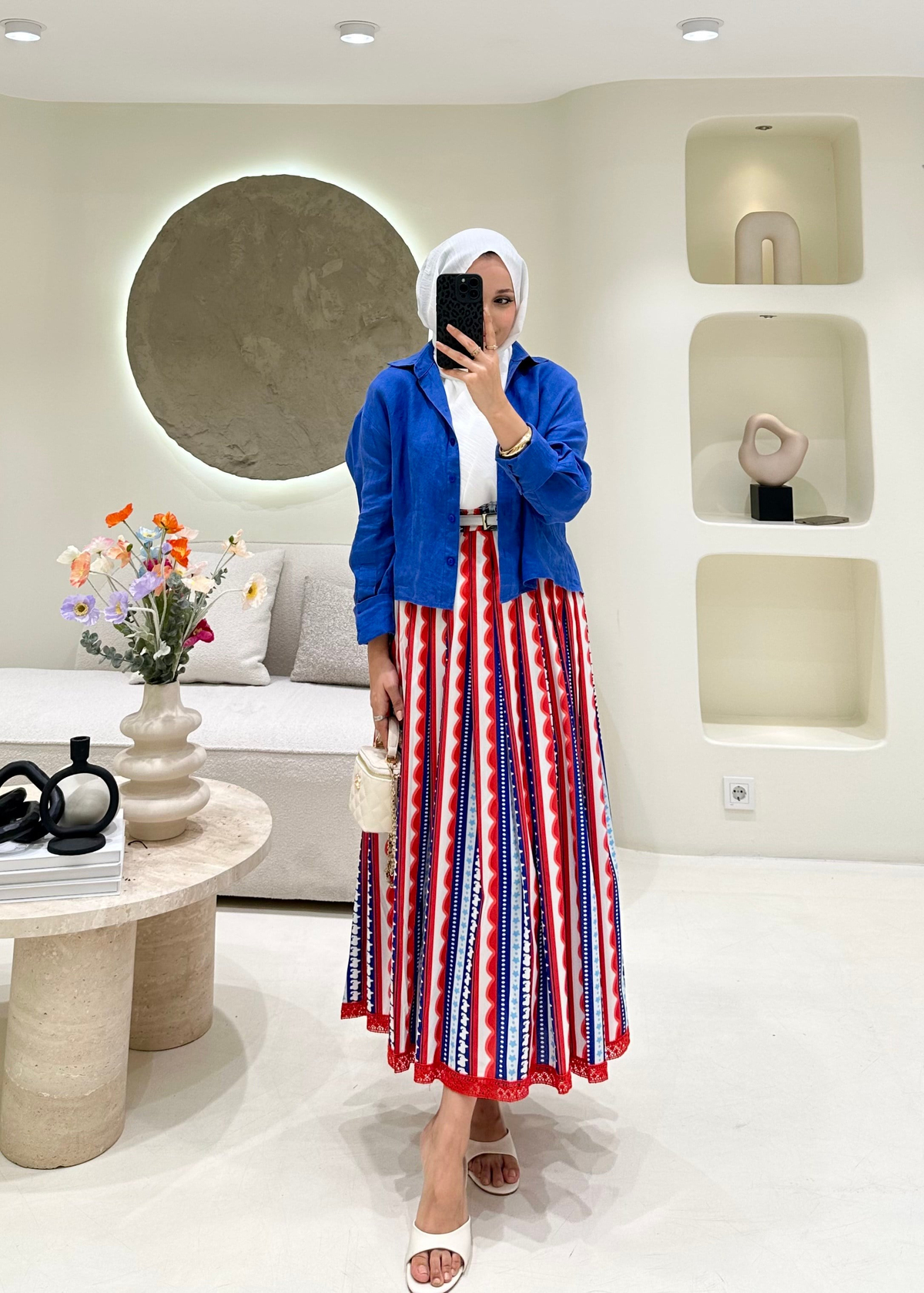 Melina Desenli Etek 