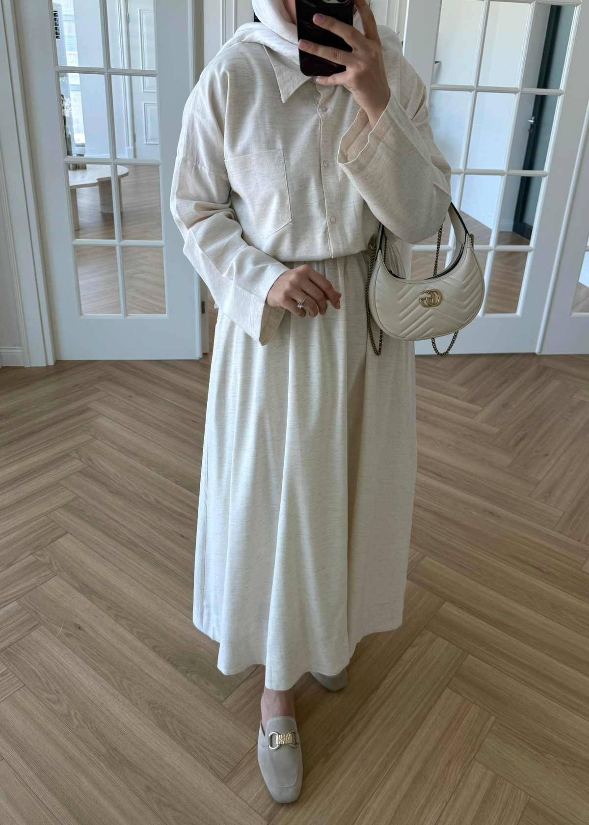 Oriana Etekli Takım Natural