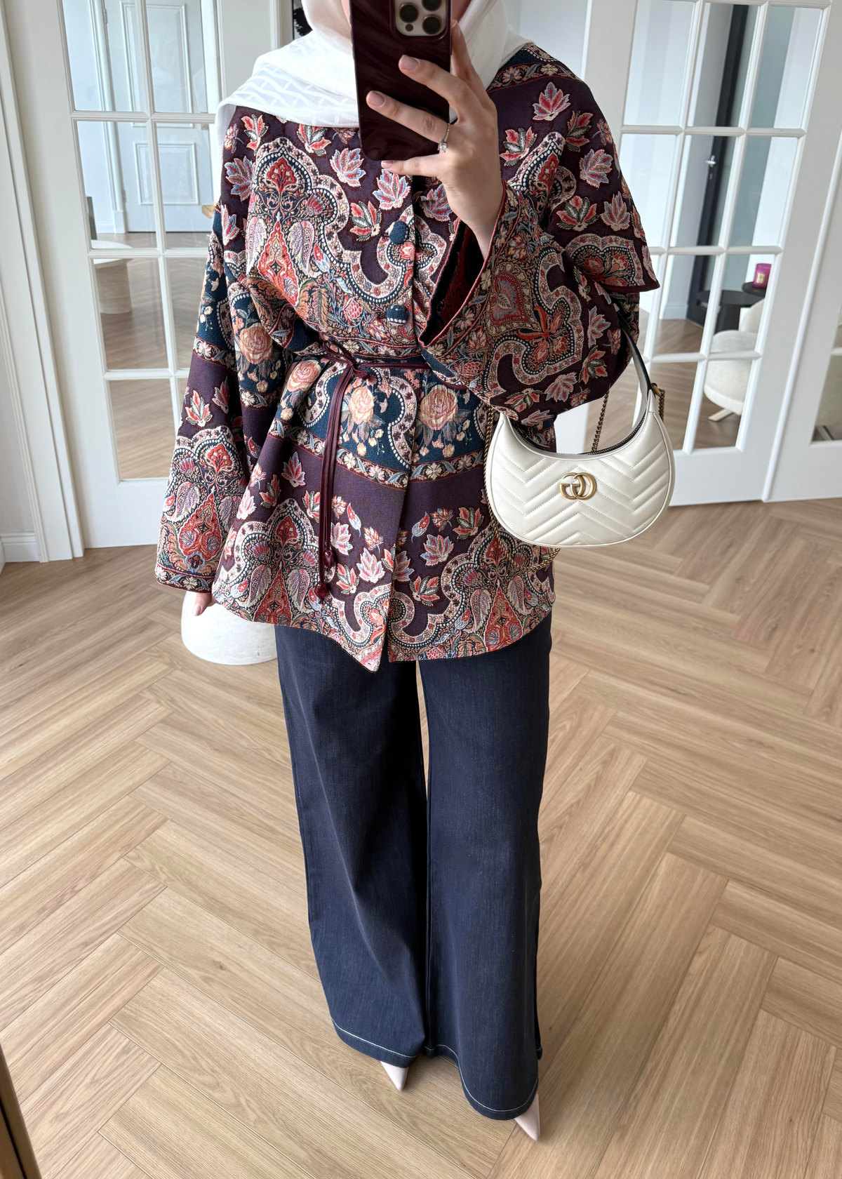 Palazzo Denim Pantolon 