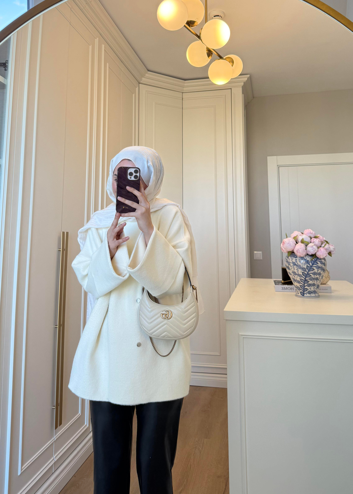 Parla Angora Hırka Ekru 