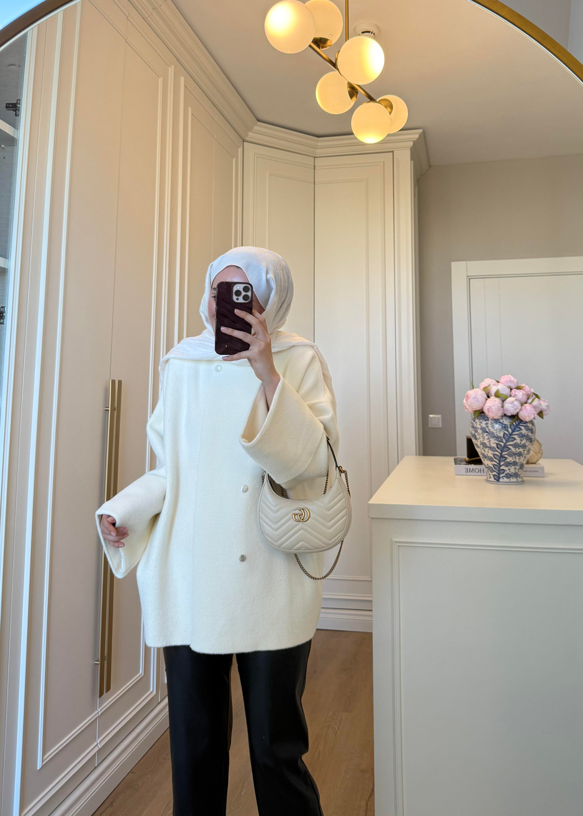 Parla Angora Hırka Ekru 