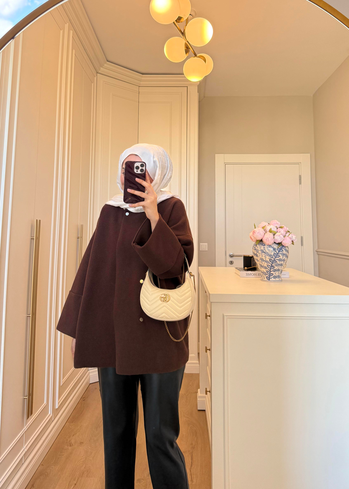 Parla Angora Hırka Kahverengi