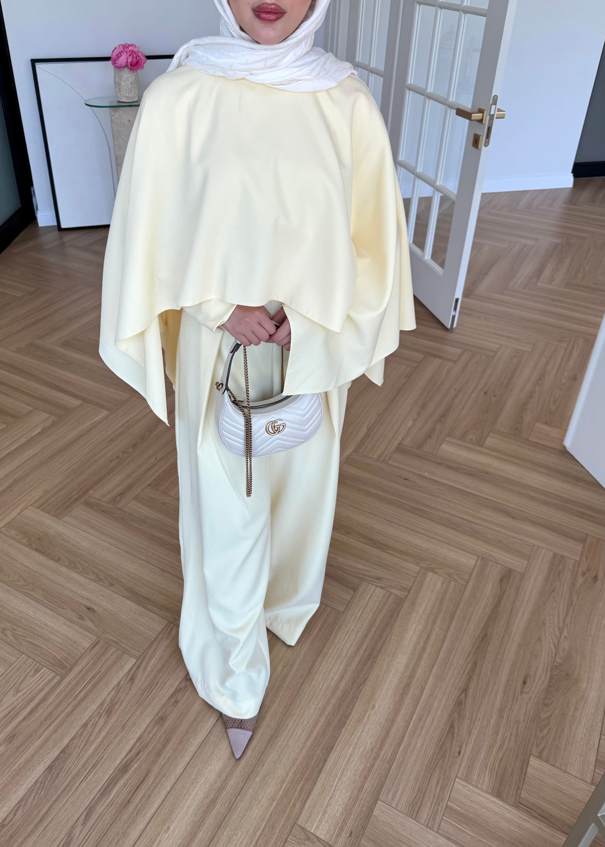 Pelerinli Tasarım Tulum Butteryellow