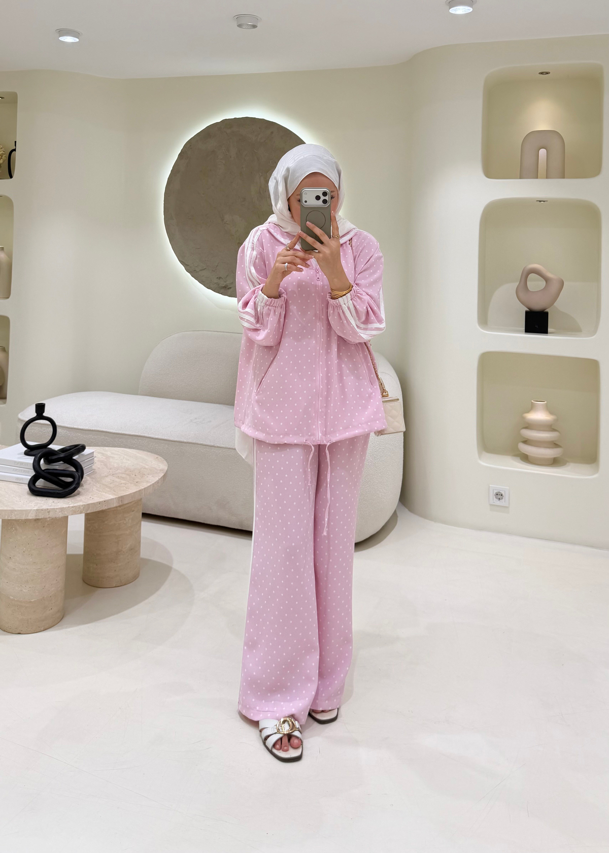 Puantiyeli Muadil Takım Pembe