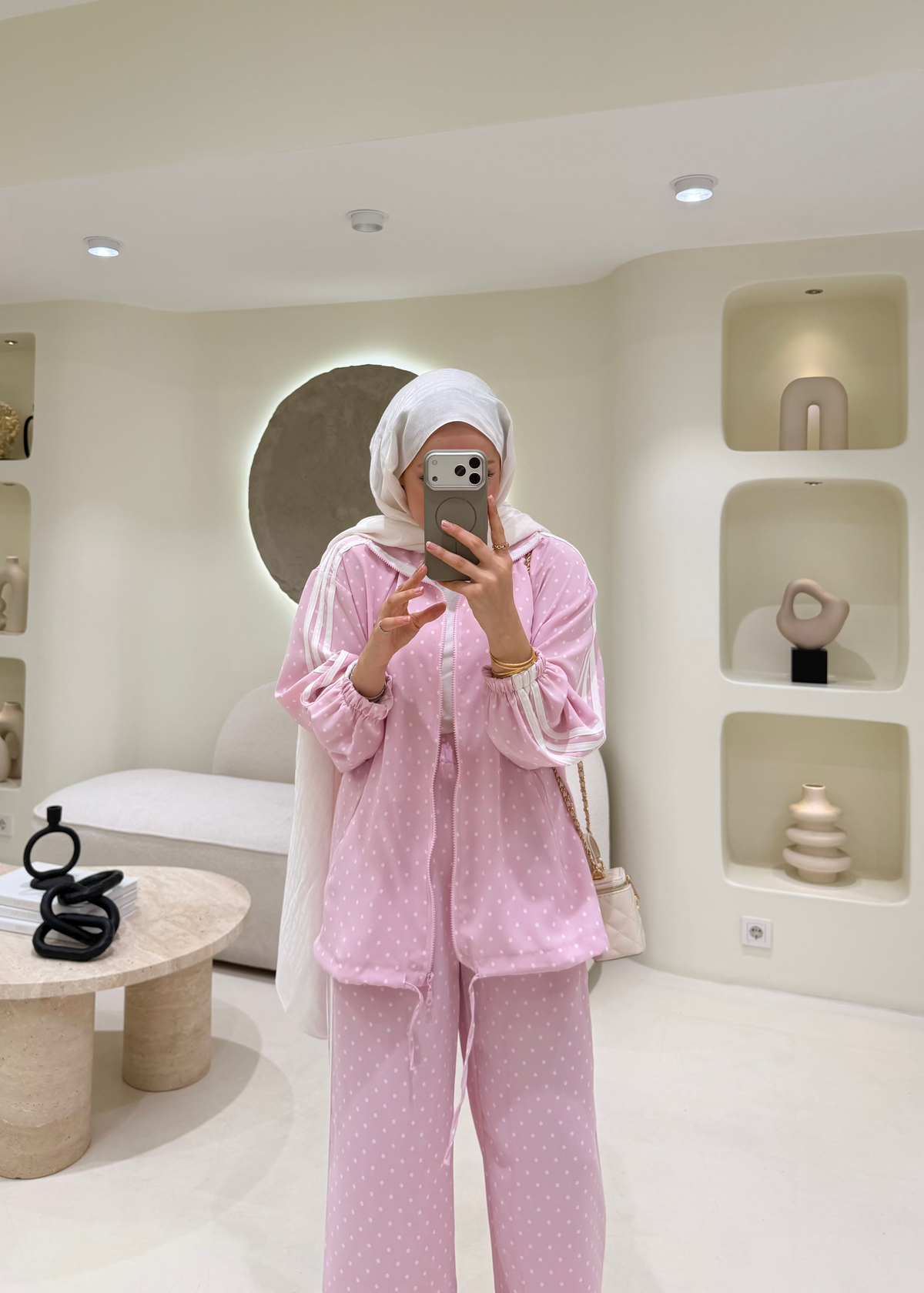Puantiyeli Muadil Takım Pembe