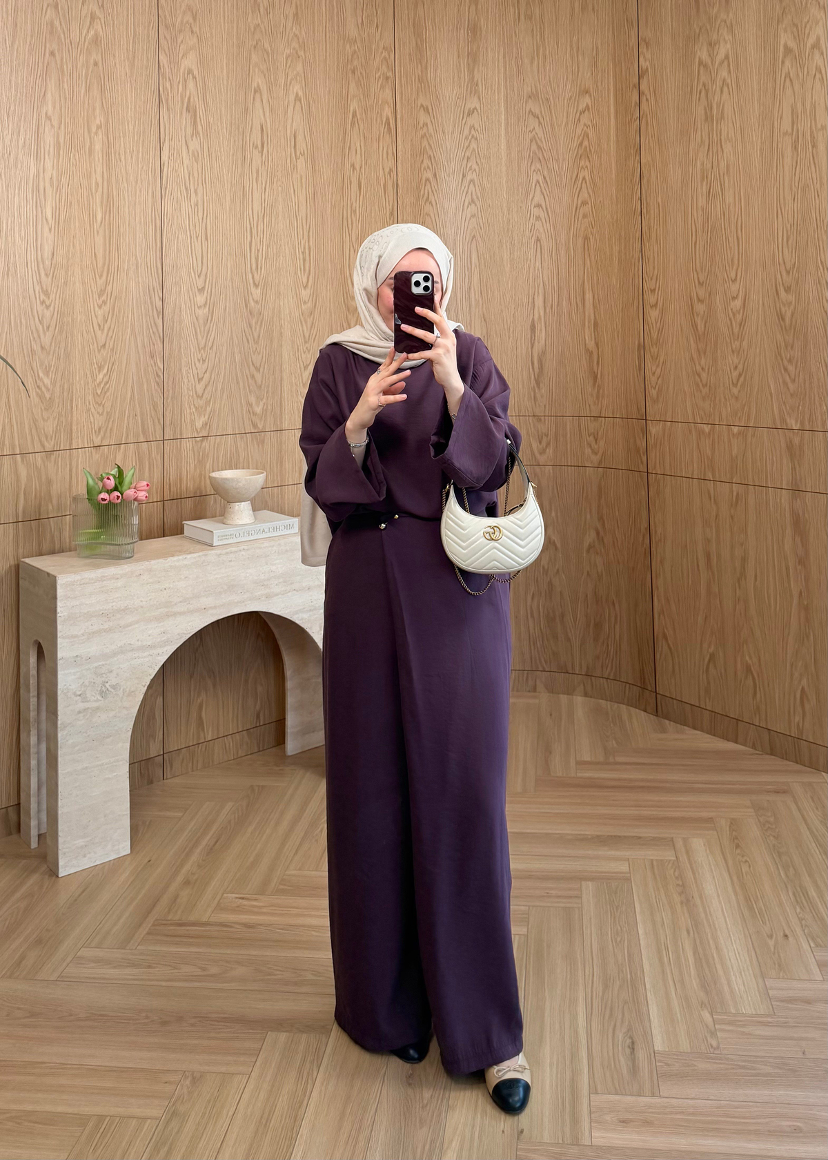 Ravin Drapeli Takım Mürdüm 