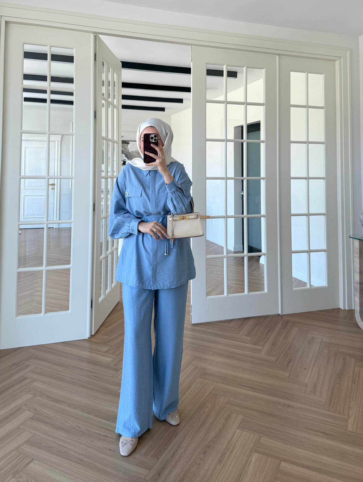 Sara Parıltılı Takım Mavi