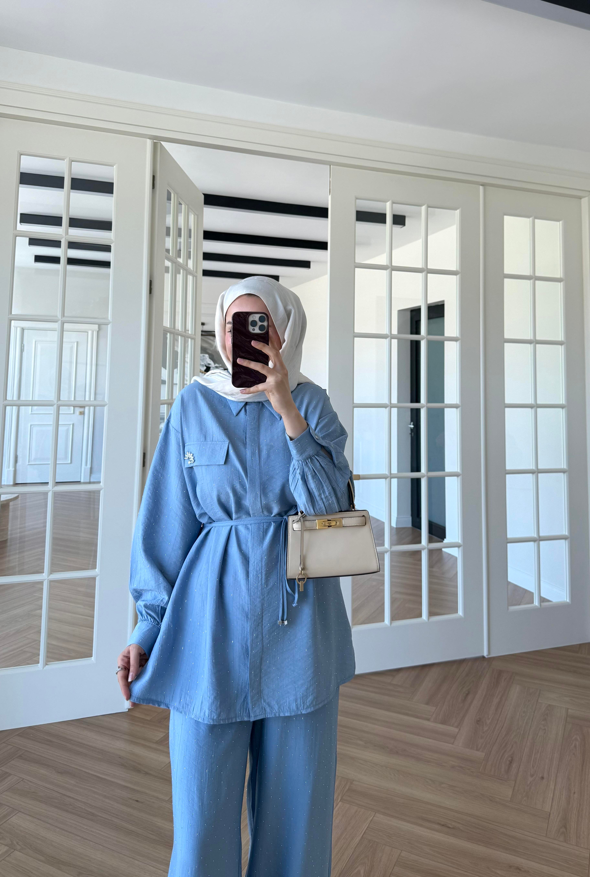 Sara Parıltılı Takım Mavi