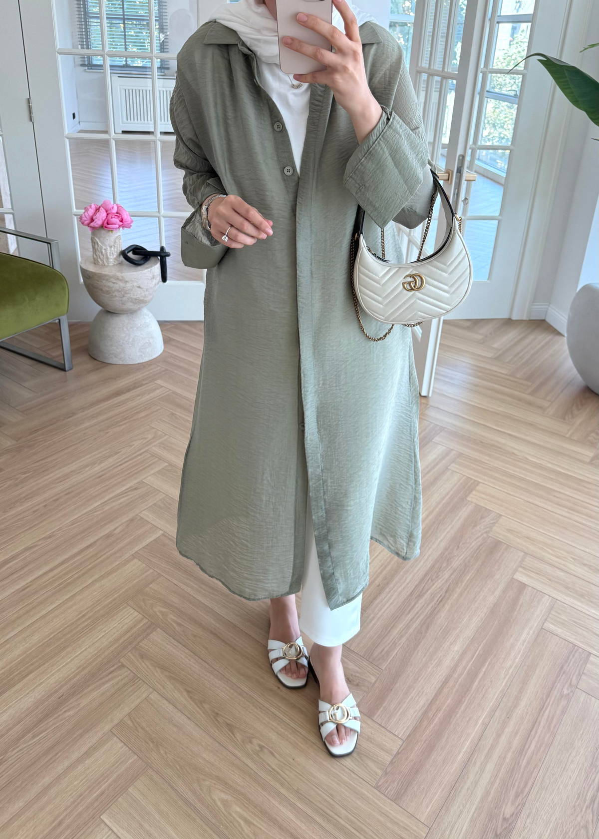 Sissy Gömlek Çağla Yeşili