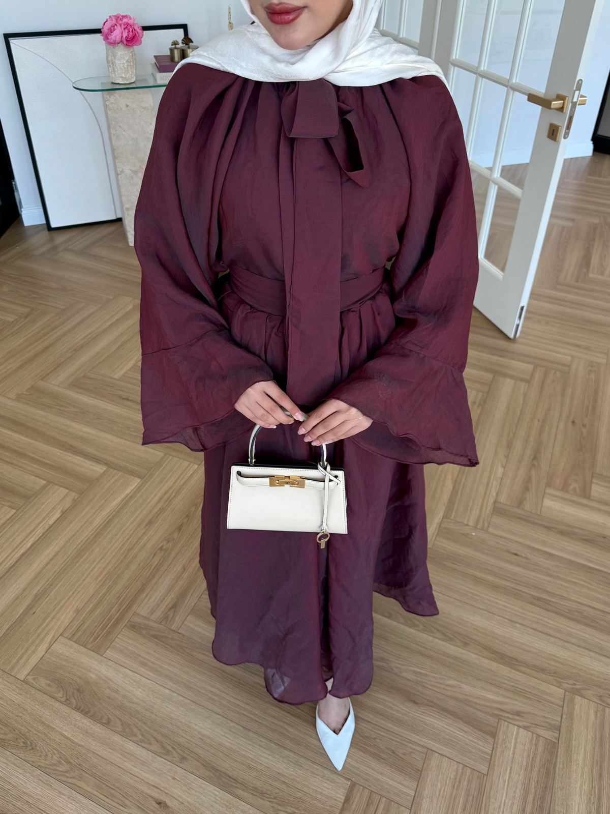 Sofia Etekli Takım Bordo